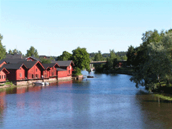 A river runs through...Porvoo